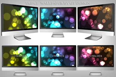 GT Design Triple Wallpapers 1280x1024 3840x1024 By GT DESIGN On ...