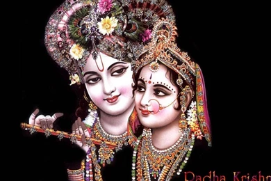 1366x768 Lord Krishna