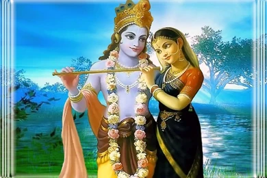 Krishna+and+radha