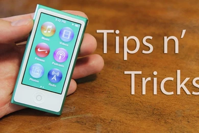 New IPod Nano (7th Generation) Tips And Tricks!   YouTube
