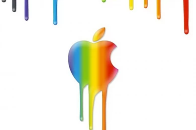 Apple Rainbow Backgrounds iPad Wallpapers Download