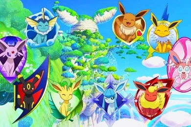 Justpict.com All Eevee Evolutions Wallpapers