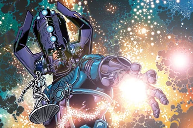 Galactus And The Silver Surfer By ProfessorAdagio On DeviantArt