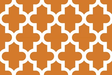Burnt Orange Moroccan Wallpapers   Sweetzoeshop   Spoonflower
