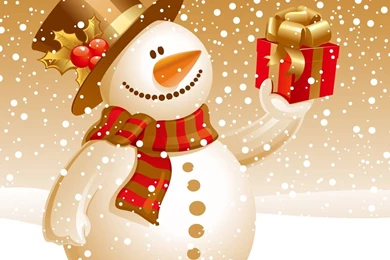 iPad Wallpapers: Free Download Christmas Snowman iPad Mini ...