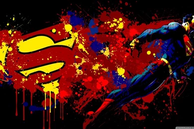 Superman Cartoon HD Desktop Wallpapers : High Definition : Mobile