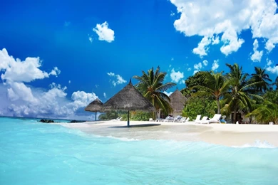 Justpict.com Scenic Beach Wallpapers