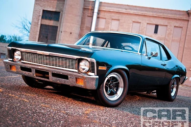 NUCLEAR NOVA 71 CHEVY NOVA WALLPAPER   (