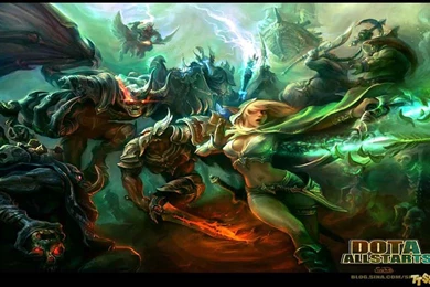 Dota allstars wallpaper 1