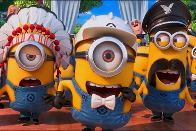 HD Cool Minion Desktop Wallpapers 1298 1366x768 Px ~ WallpaperFort.com