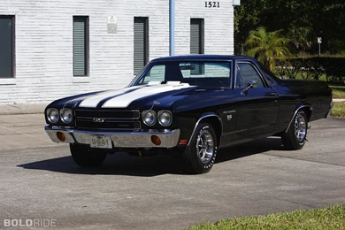 1970 Chevrolet El Camino S S Classic Pickup Muscle B Wallpapers ...