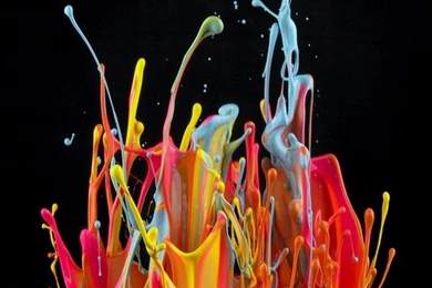 Wallpapers Splash Paint iPhone Abstract