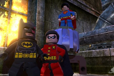 Wallpapers Lego Heros Free Batman Super Heroes Pictures 1360x768 ...