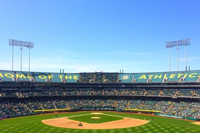 Oakland Athletics Ballpark Wallpapers