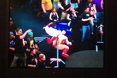 WWE 2K14 David Arquette Vs Lawrence Taylor   YouTube