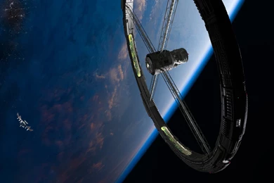 Daily Wallpaper: International Space Stations