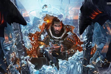 Jim Peyton   Lost Planet 3 Wallpapers   Game Wallpapers