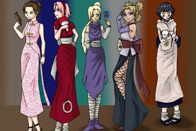 Naruto Girls Favourites By Shadowgirl2000 On DeviantArt