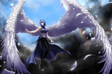 Naruto Angels Girls Wings Wallpapers