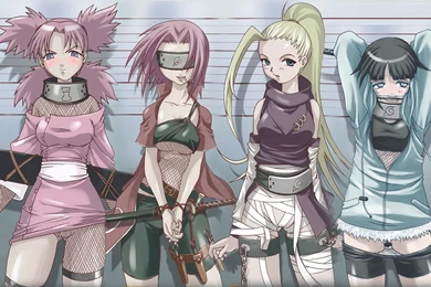 Haruno Sakura Hyuuga Hinata Naruto Shippuden Temari Yamanaka Ino ...