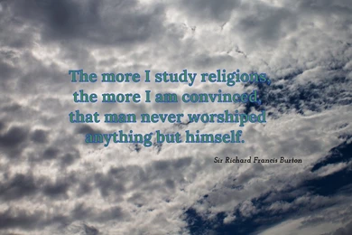 The More I Study Religions... Wallpapers