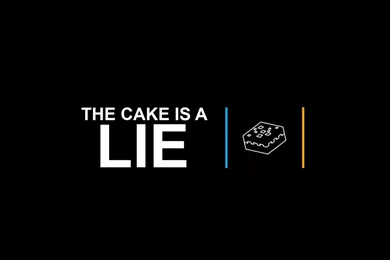 Cake Is A Lie Wallpapers 1920x1080 RES Minecraft Blog