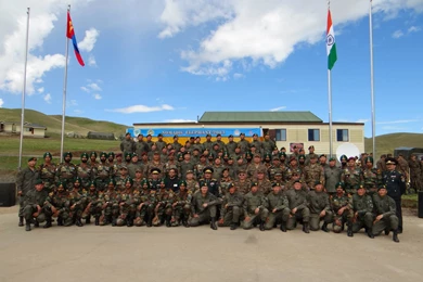 EXERCISE NOMADIC ELEPHANT, INDO MONGOLIAN JOINT MILITARY EXERCISE