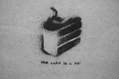 The Cake Is A Lie By Domaacz On DeviantArt