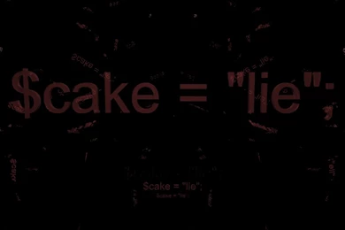 The Cake Is A Lie By Nosferatu666rules On DeviantArt