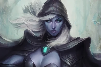 Undead, Artwork, Frozen Throne, Sylvanas Windrunner, Dota 2 ...