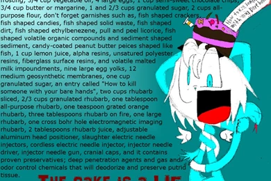 The Cake Is A LIE:. By Star byte On DeviantArt