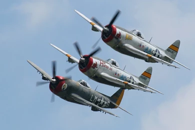 American Propeller Fighter Wallpapers