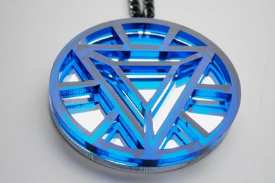 Iron Man Heart Arc Necklace  Heart Arc Reactor Pendant SALE