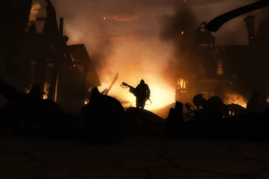 DeviantArt: More Like [TF2] Meet The Pyro   Burning City Wallpapers ...