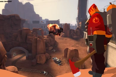 TF2 Wallpapers   Coloured Pyro   In Progress 3 By IPyromania On ...