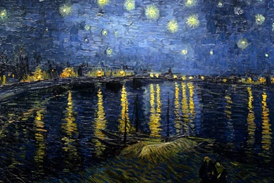 Wallpapers Starry Night Vincent Van Gogh Pdfcast 1440x900 ...