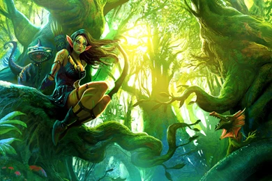 Fantasy Elf Girl Wallpapers