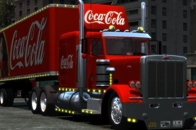 GTA IV Coca Cola Truck And Trailer   YouTube