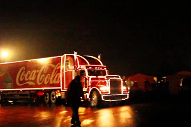 Coca Cola Truck Tour 2013 Deutschland   Schalke Arena   YouTube