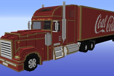 Minecraft Coal Cola Christmas Truck (Coca Cola Truck)   Let's Show ...