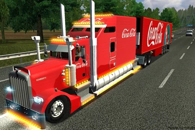 Coca Cola Truck + Trailer » Modders.eu – Mods For Euro Truck Simulator