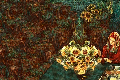 Amy Pond Van Gogh Wallpapers