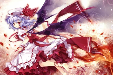 Touhou Blood Capura Lin Eternal Phantasia Red Eyes Remilia Scarlet ...