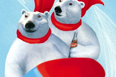 1024x768 Bears With Coca Cola Desktop PC And Mac Wallpapers