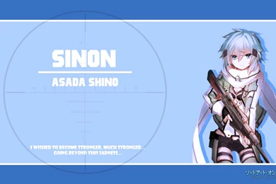 Sinon Asada [Shino] Wallpapers By SuzukeAmaterasu On DeviantArt