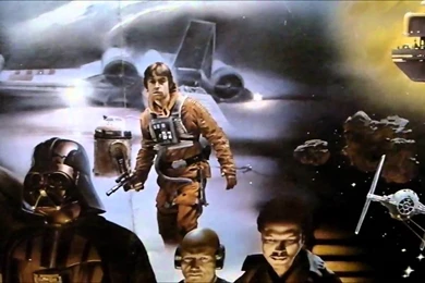 Original 1980s Star Wars Wallpapers   YouTube