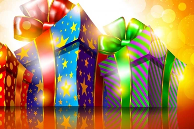 Christmas Gifts Wallpapers   (