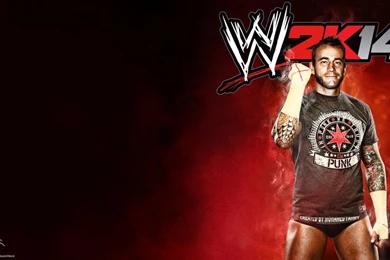DeviantArt: More Like CM PUNK ~ WWE 2K14 HD Wallpapers By MhMd Batista