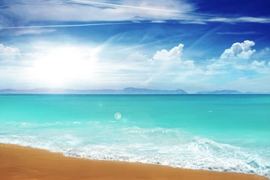 12402) Summer Beach Android Wallpapers   WalOps.com