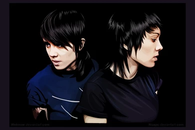 Tegan And Sara   Collab By Noapc On DeviantArt